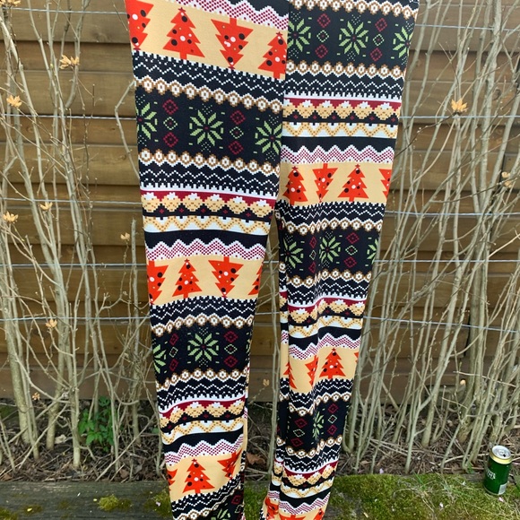 MODNTOGA Girl Winter Thick Printing legging - Picture 2 of 2